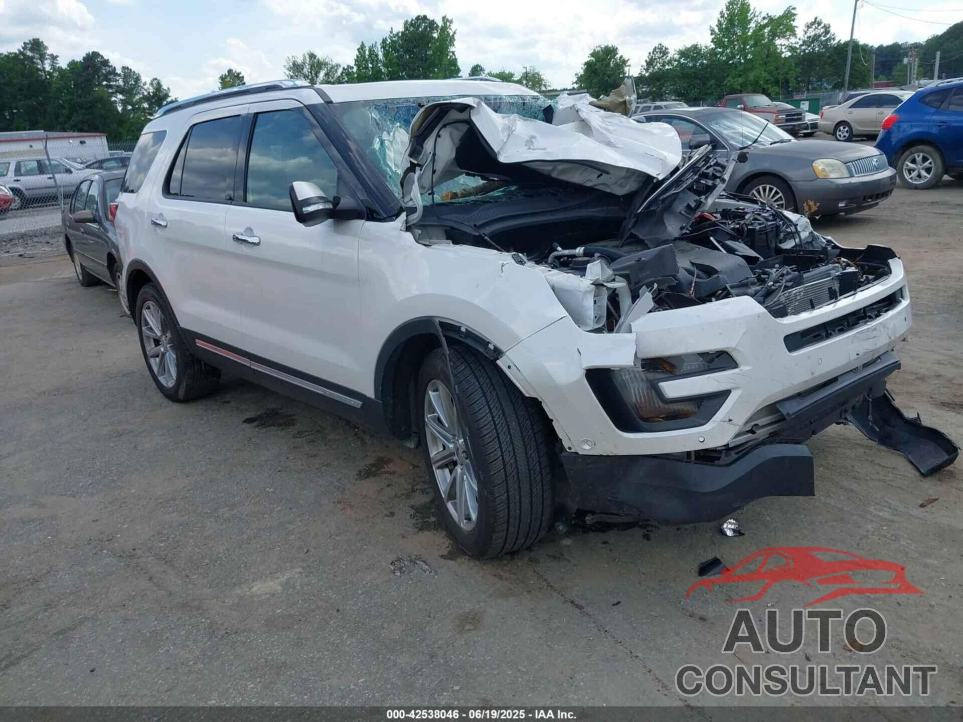 FORD EXPLORER 2017 - 1FM5K7F8XHGC52343