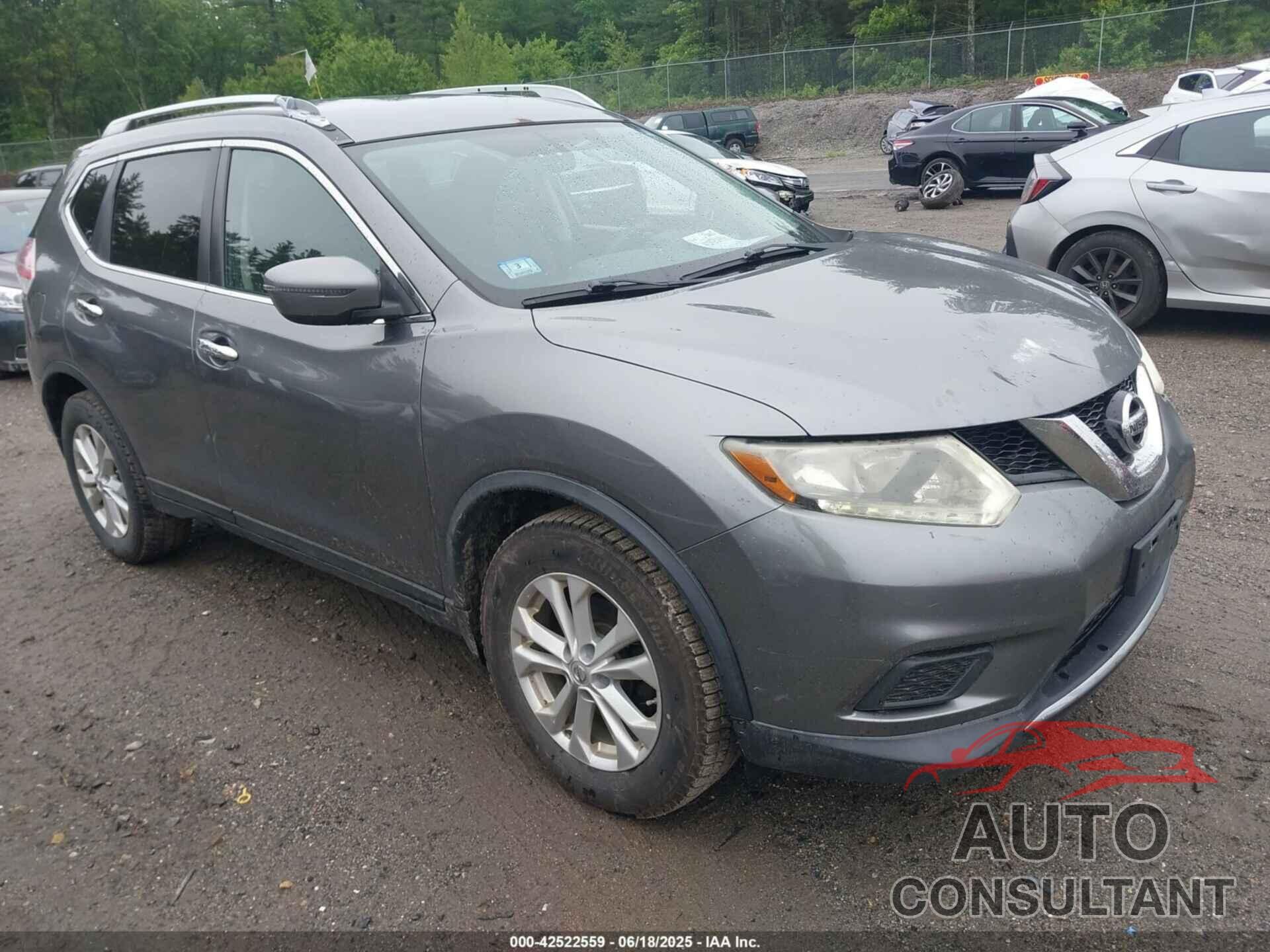 NISSAN ROGUE 2016 - KNMAT2MV1GP595861