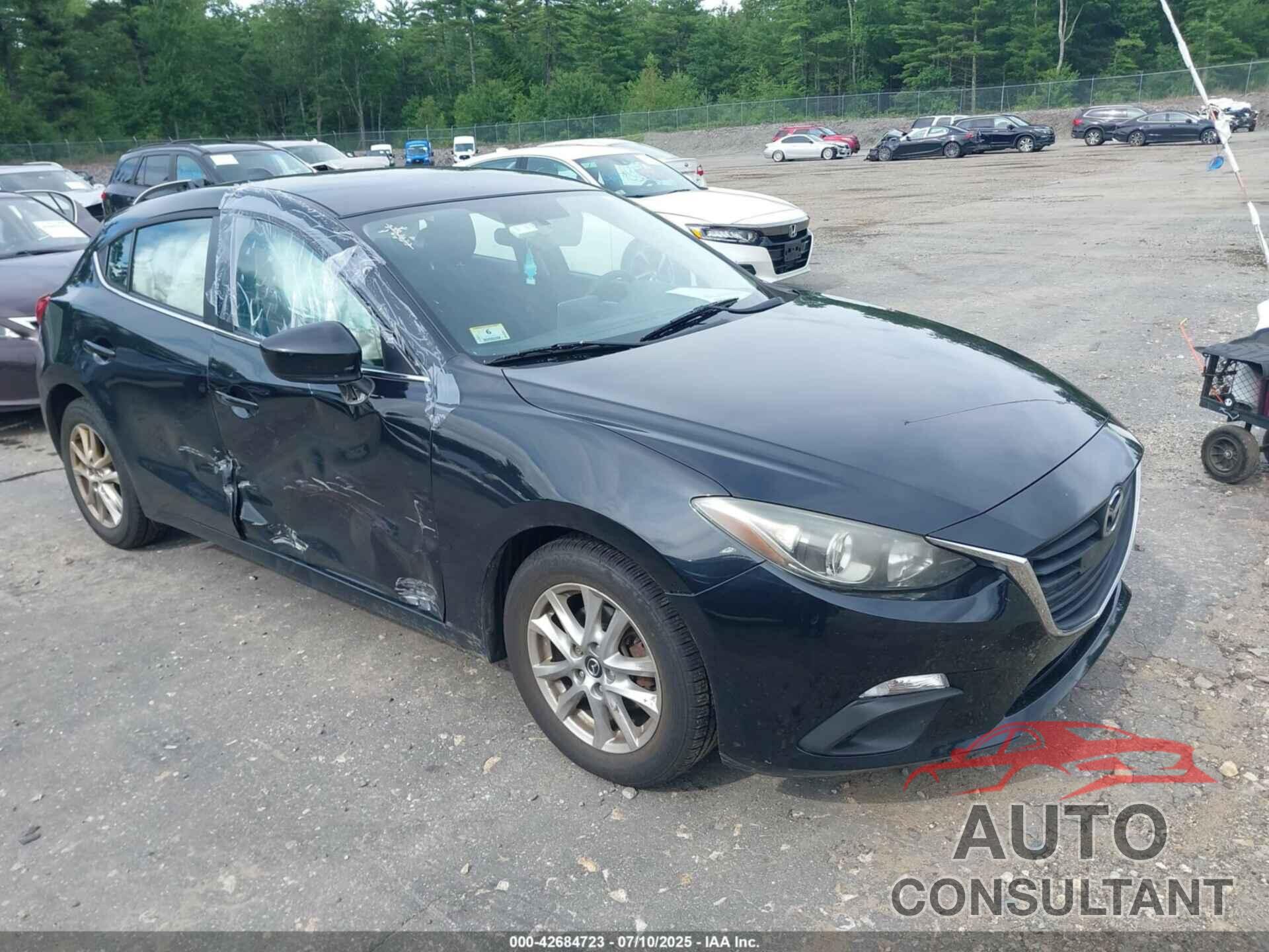 MAZDA 3 2014 - JM1BM1L76E1155763
