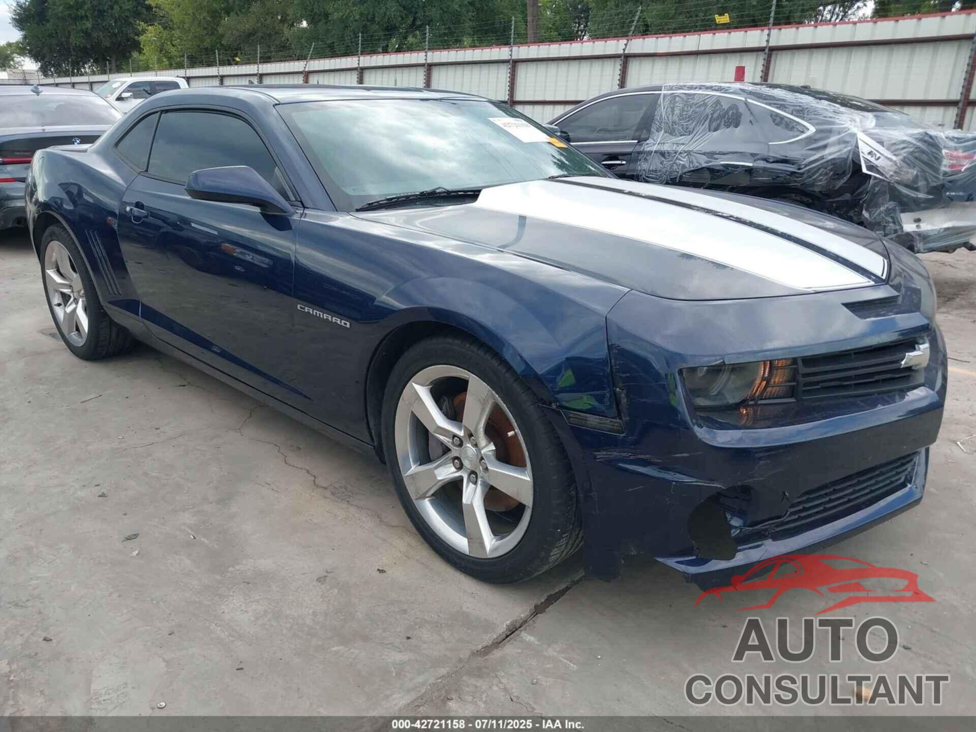 CHEVROLET CAMARO 2012 - 2G1FK1EJ5C9142276
