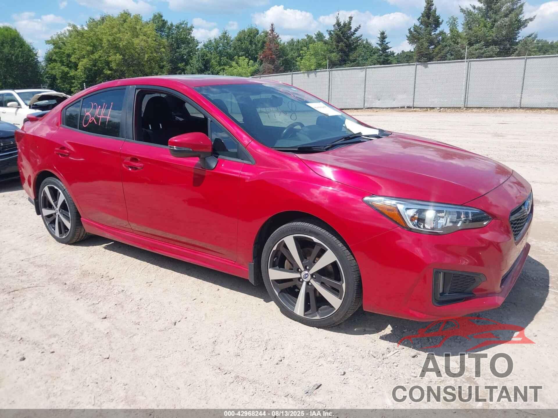 SUBARU IMPREZA 2017 - 4S3GKAL62H3601743