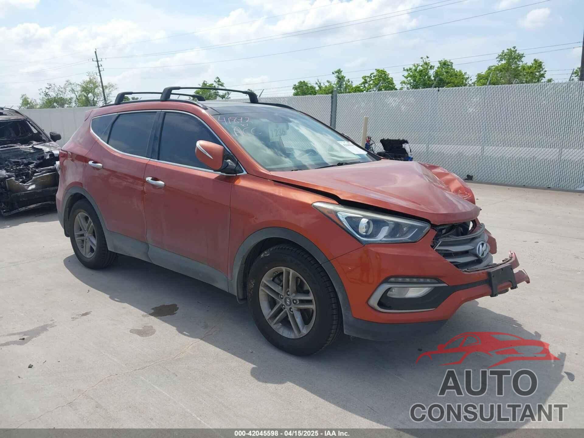 HYUNDAI SANTA FE SPORT 2018 - 5XYZU3LB7JG508777