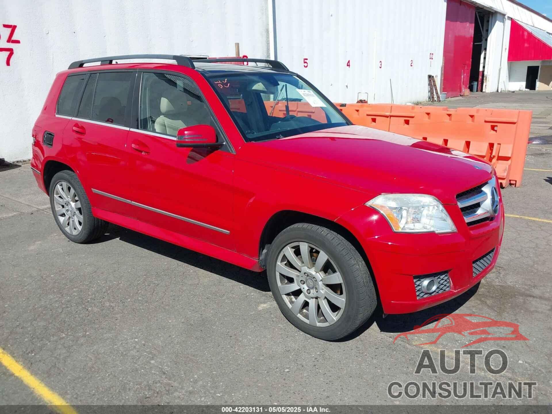 MERCEDES-BENZ GLK 350 2010 - WDCGG5GB9AF427703