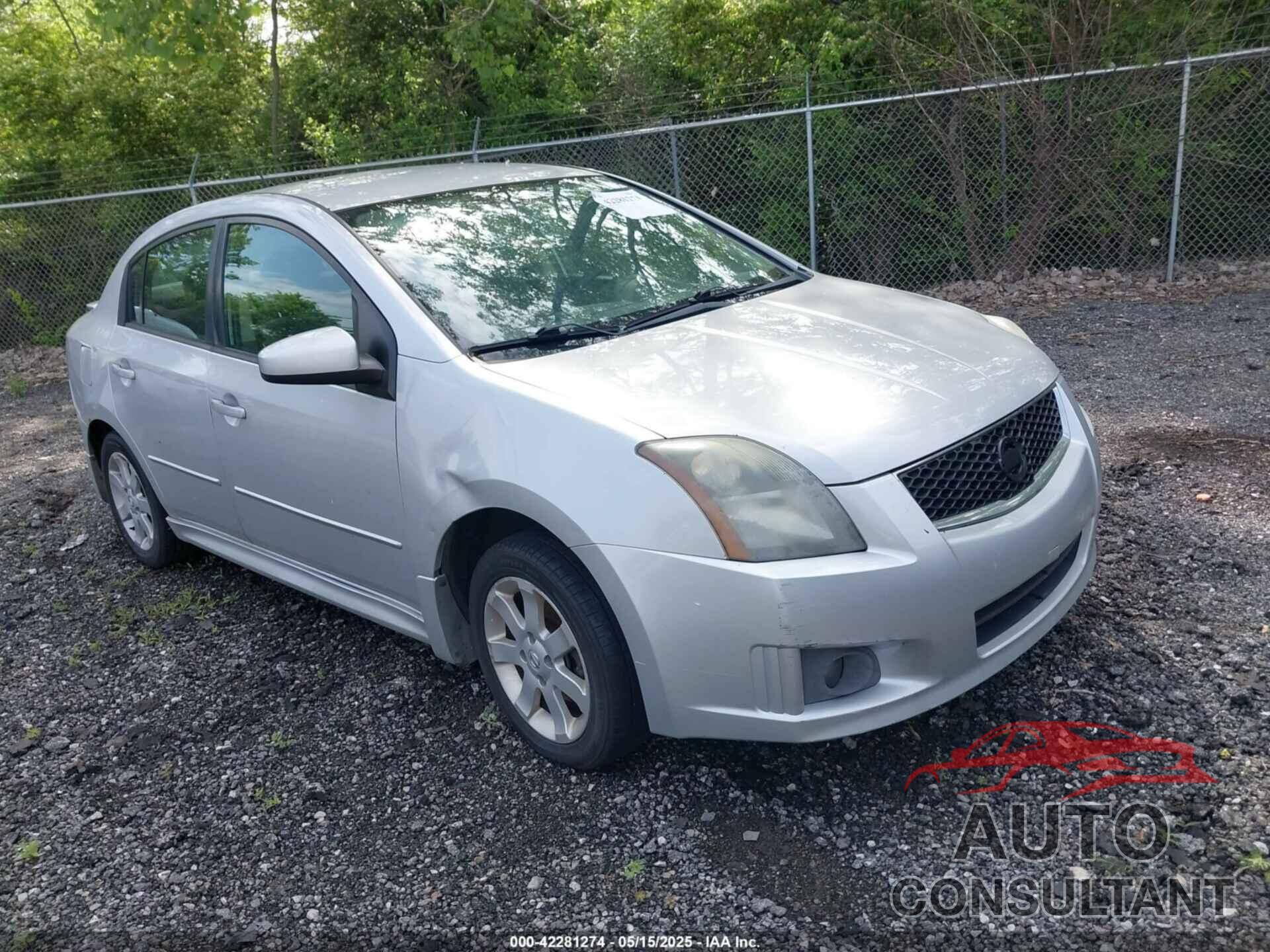 NISSAN SENTRA 2009 - 3N1AB61E99L695643