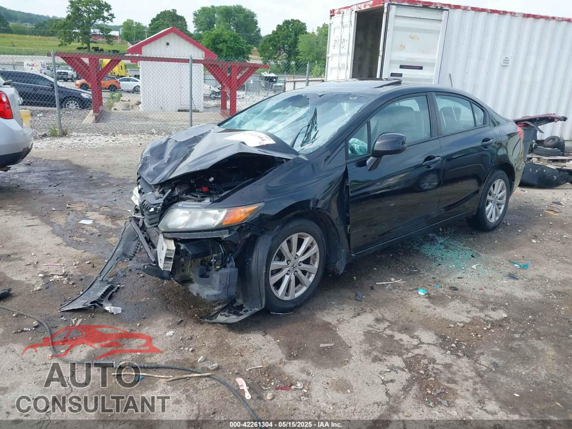 HONDA CIVIC 2012 - 2HGFB2F93CH505165