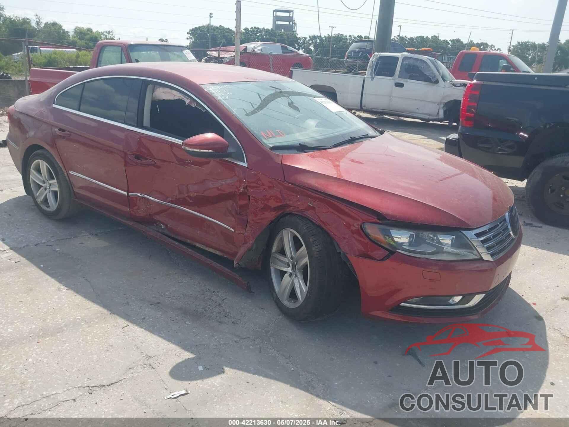 VOLKSWAGEN CC 2014 - WVWBP7AN3EE529511