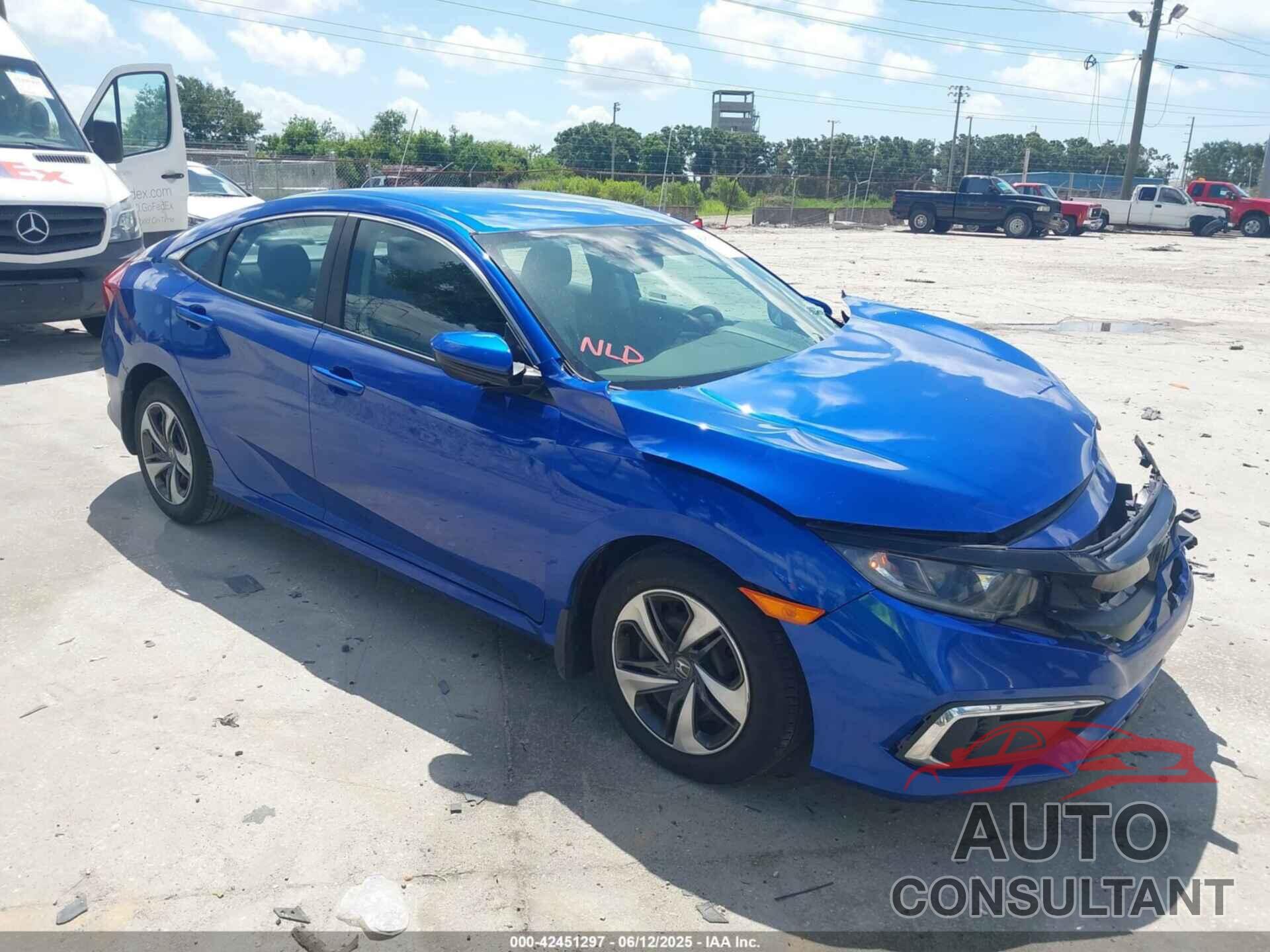 HONDA CIVIC 2020 - 19XFC2F62LE026815