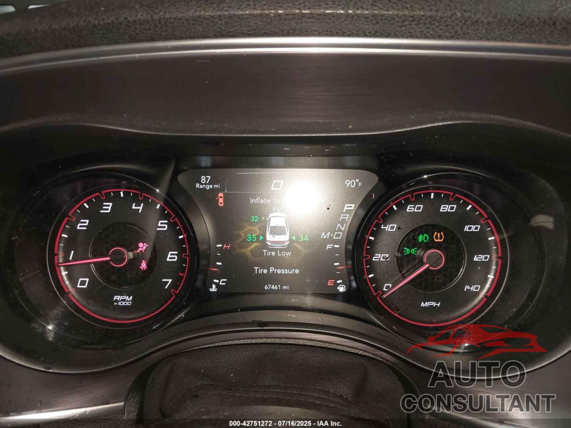 DODGE CHARGER 2018 - 2C3CDXJG7JH136486