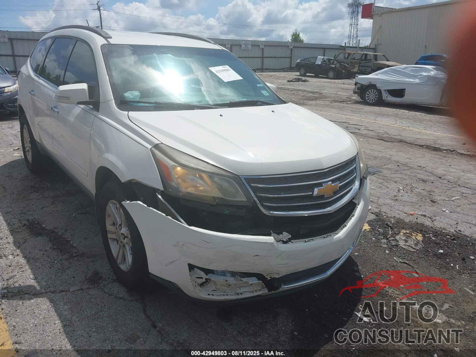 CHEVROLET TRAVERSE 2013 - 1GNKRGKD2DJ164106