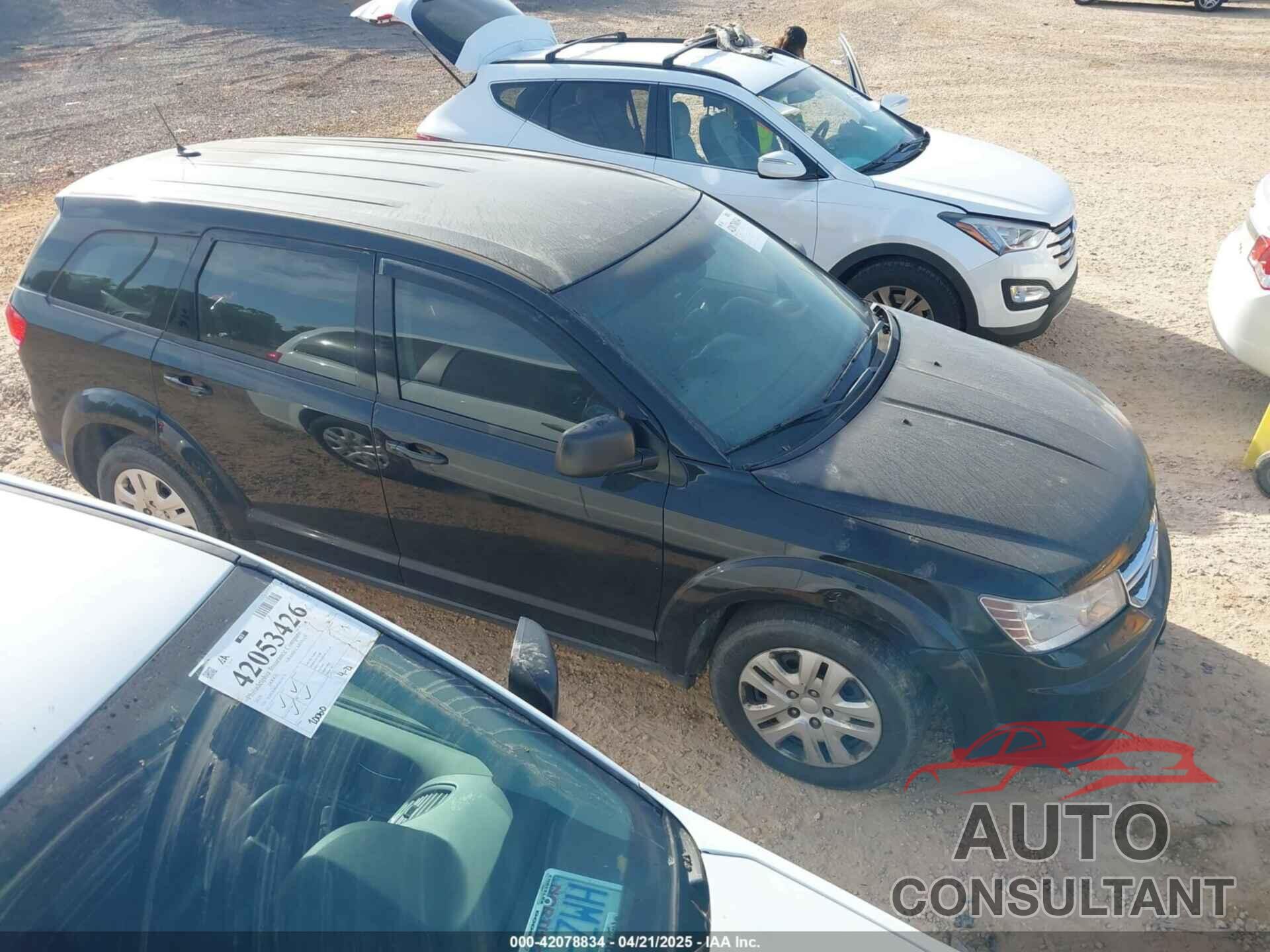 DODGE JOURNEY 2014 - 3C4PDCAB7ET170340