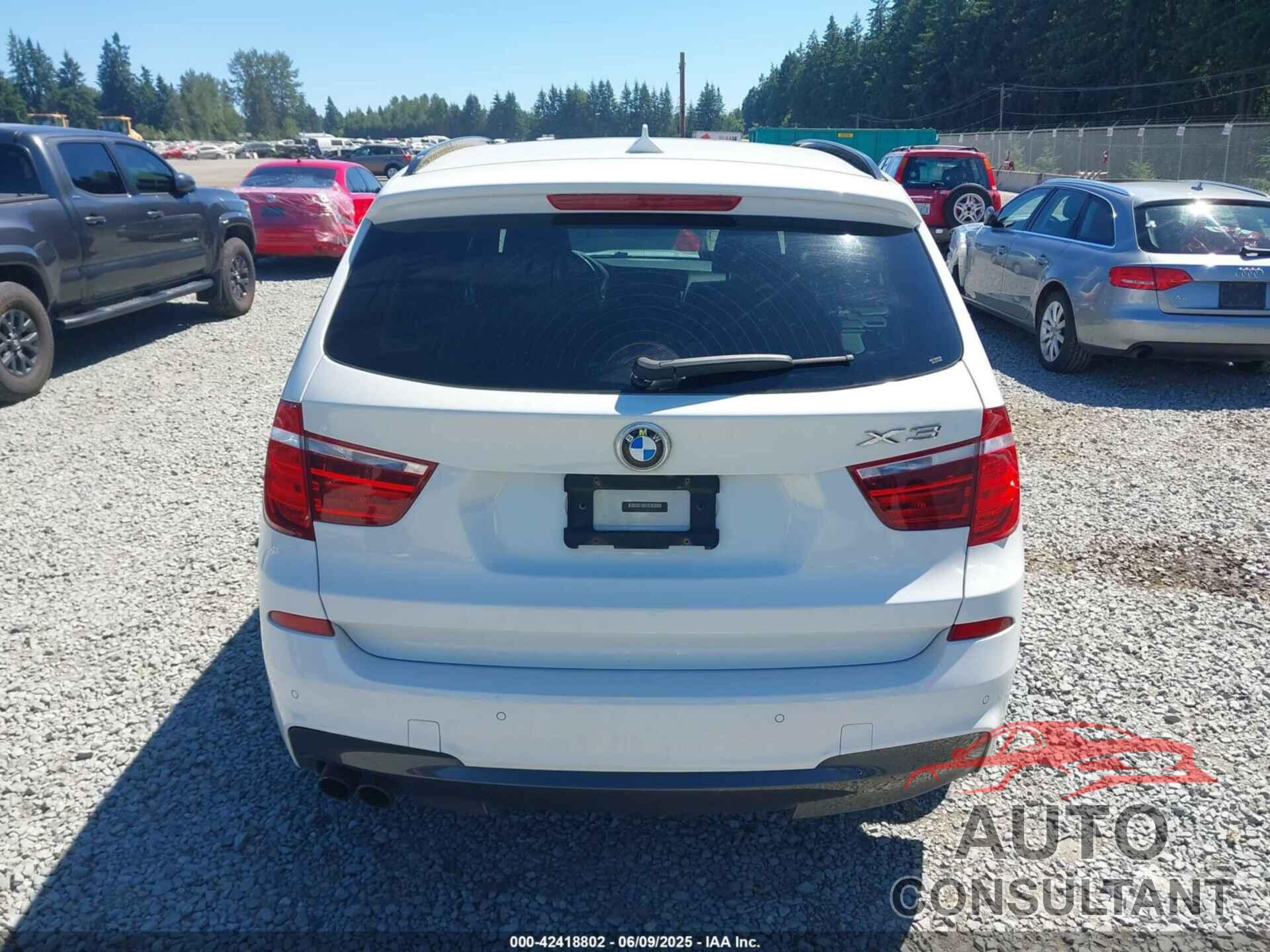 BMW X3 2011 - 5UXWX7C54BL732315