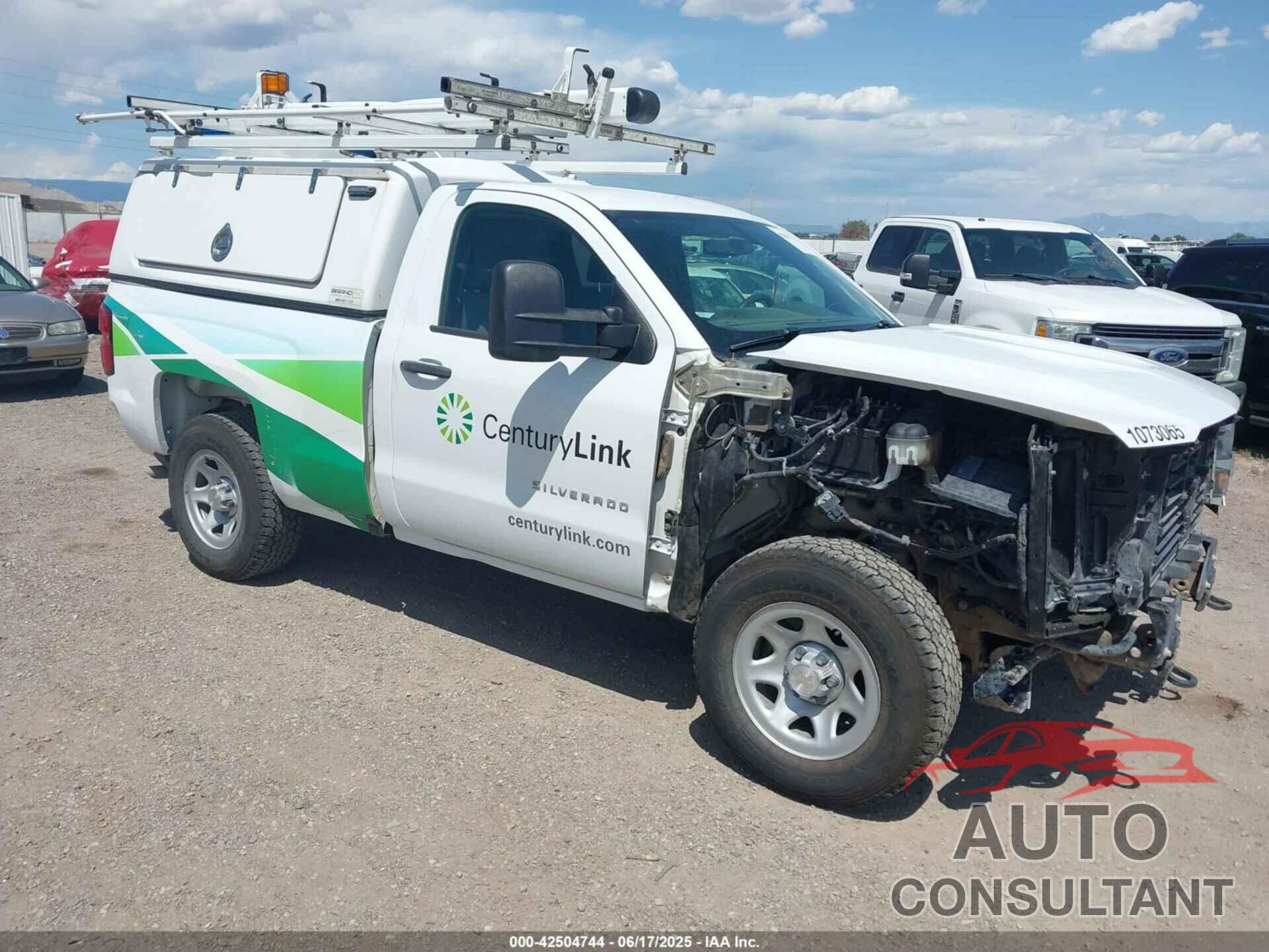 CHEVROLET SILVERADO 1500 2017 - 1GCNKNEC6HZ252665