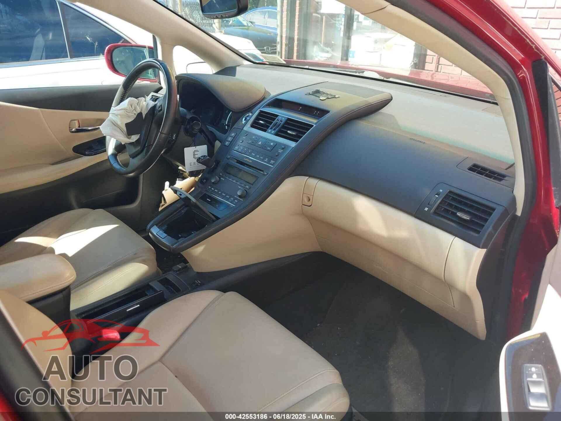 LEXUS HS 2010 - JTHBB1BA4A2011456
