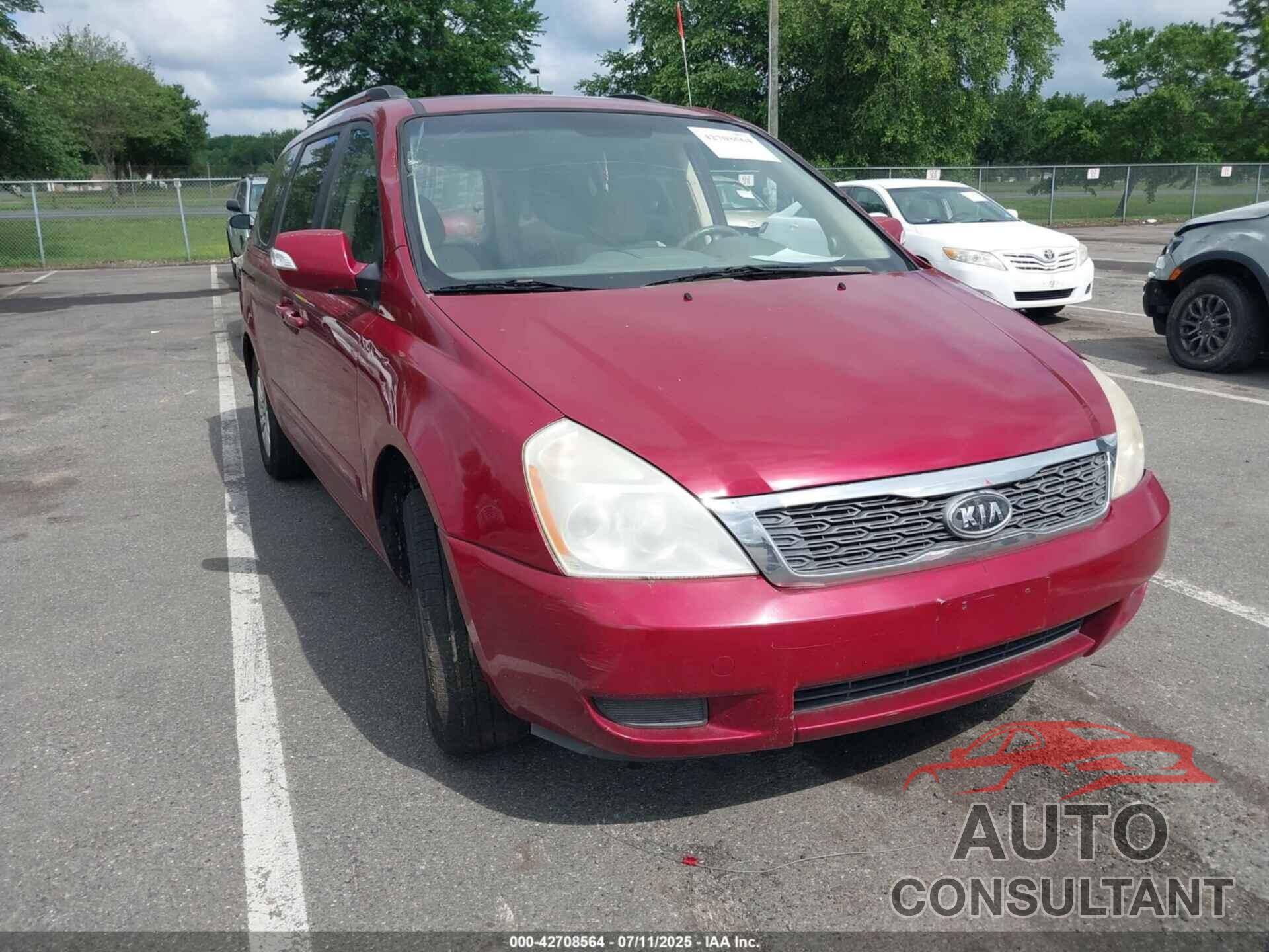KIA SEDONA 2011 - KNDMG4C72B6364319