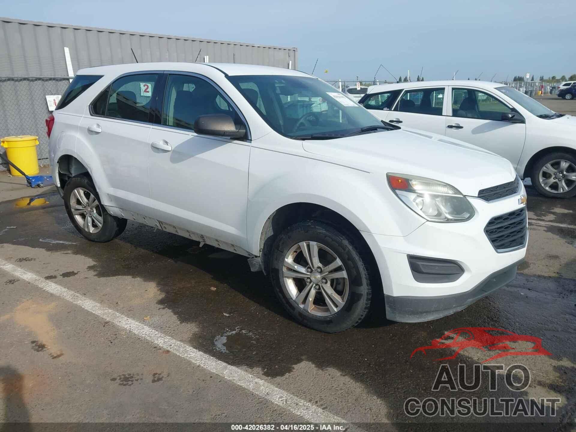 CHEVROLET EQUINOX 2016 - 2GNFLEEK2G6172600