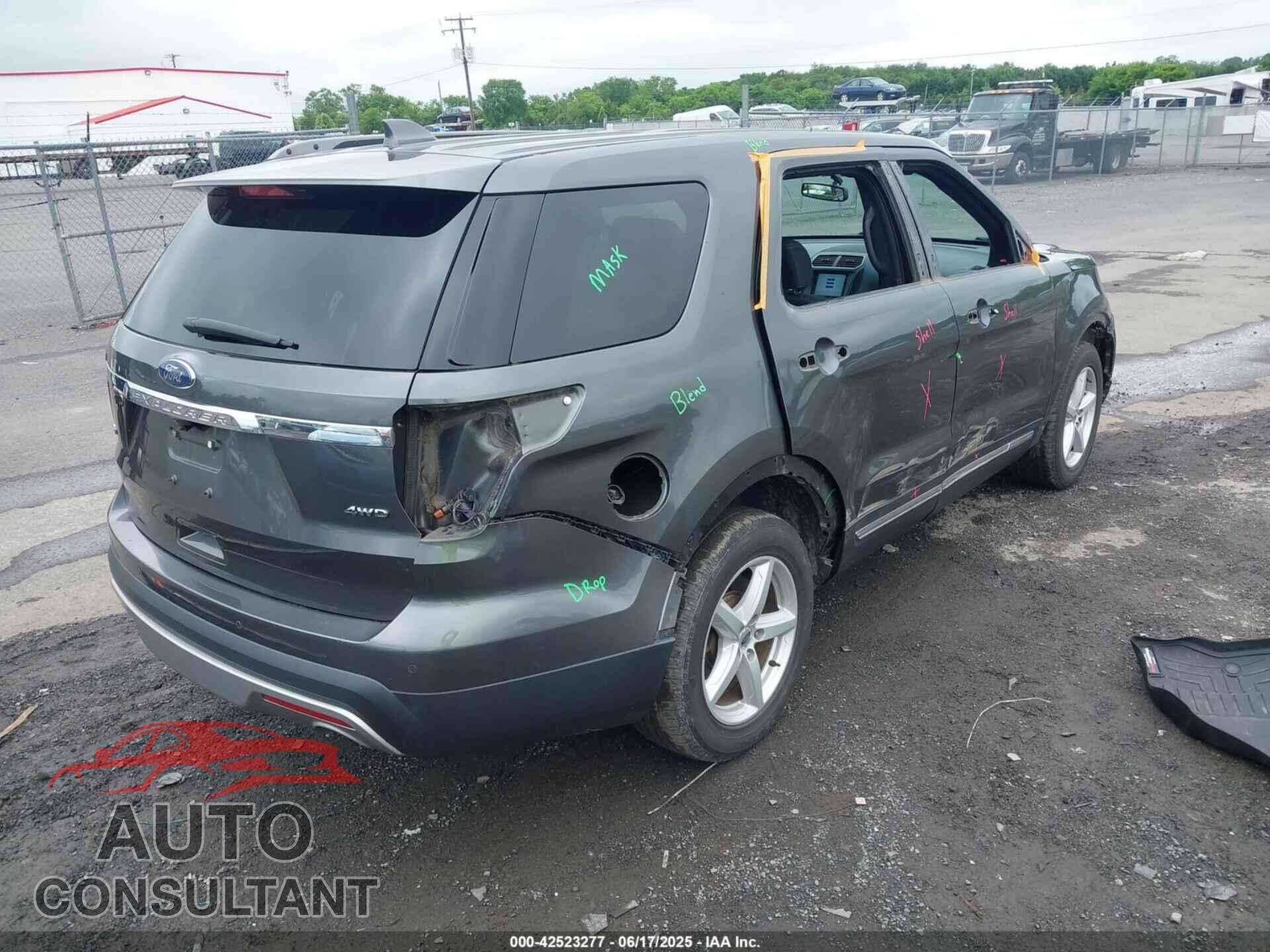 FORD EXPLORER 2017 - 1FM5K8D83HGB04575