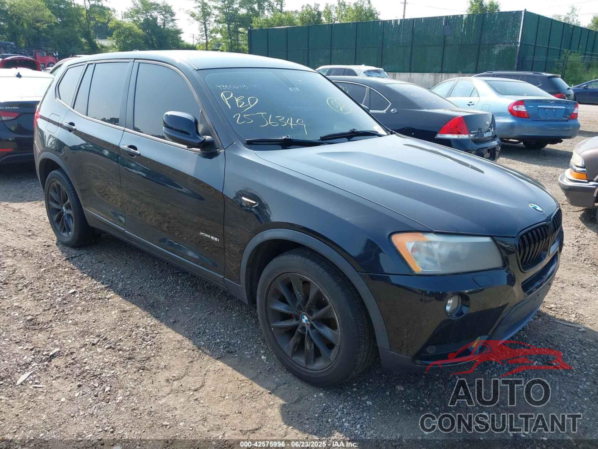 BMW X3 2013 - 5UXWX9C59D0A28307