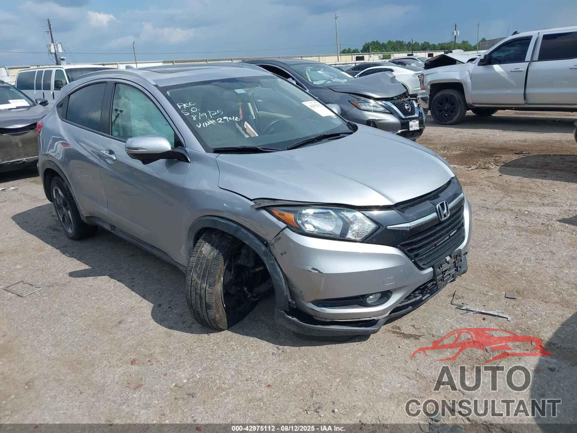 HONDA HR-V 2018 - 3CZRU5H73JM702946