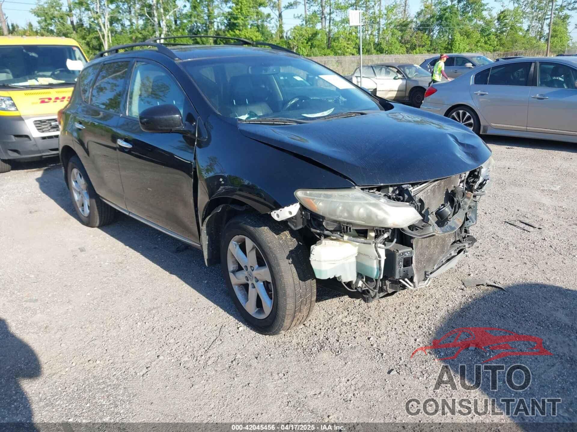 NISSAN MURANO 2009 - JN8AZ18U59W014272