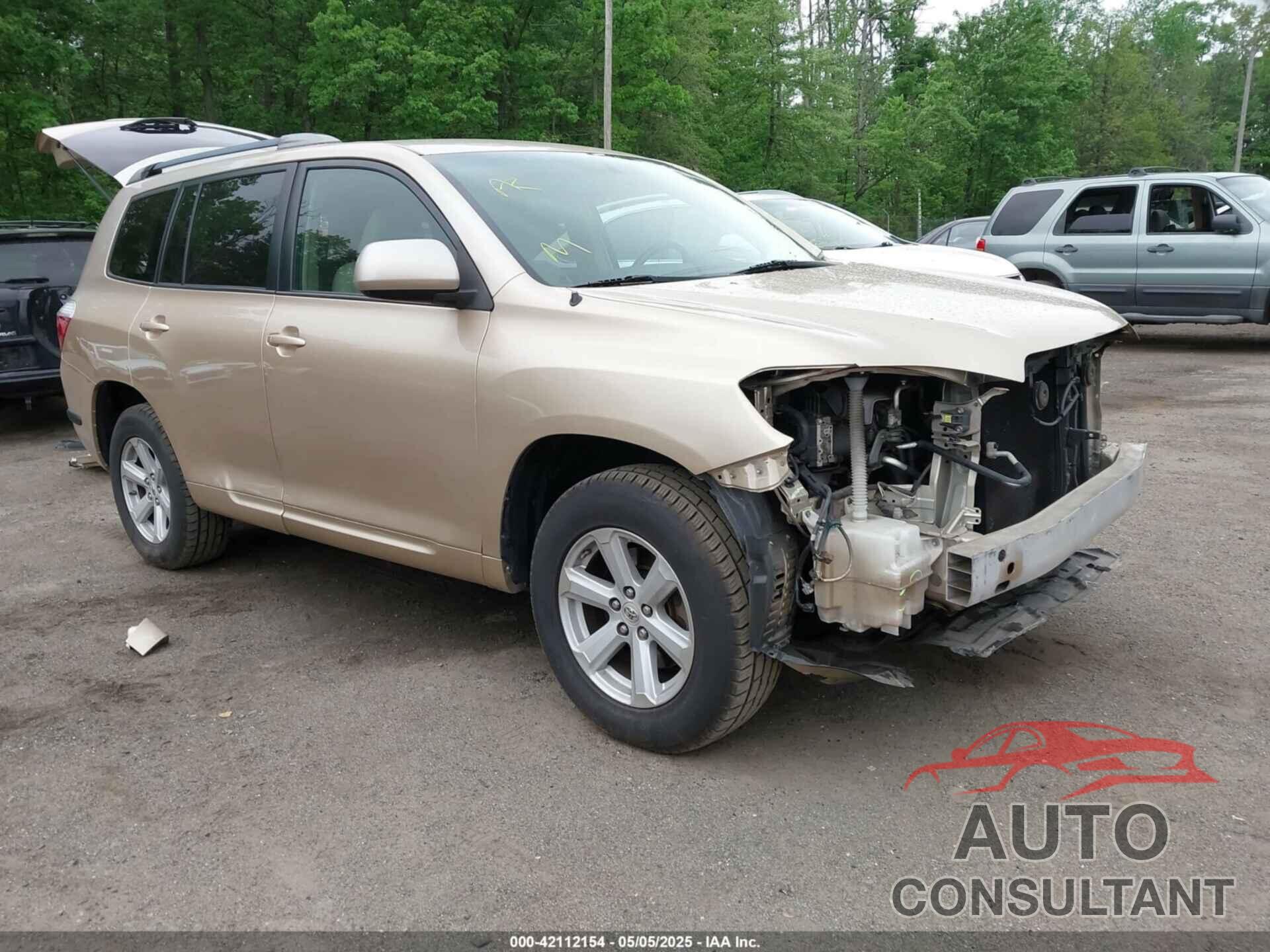 TOYOTA HIGHLANDER 2010 - 5TDBK3EH9AS005618