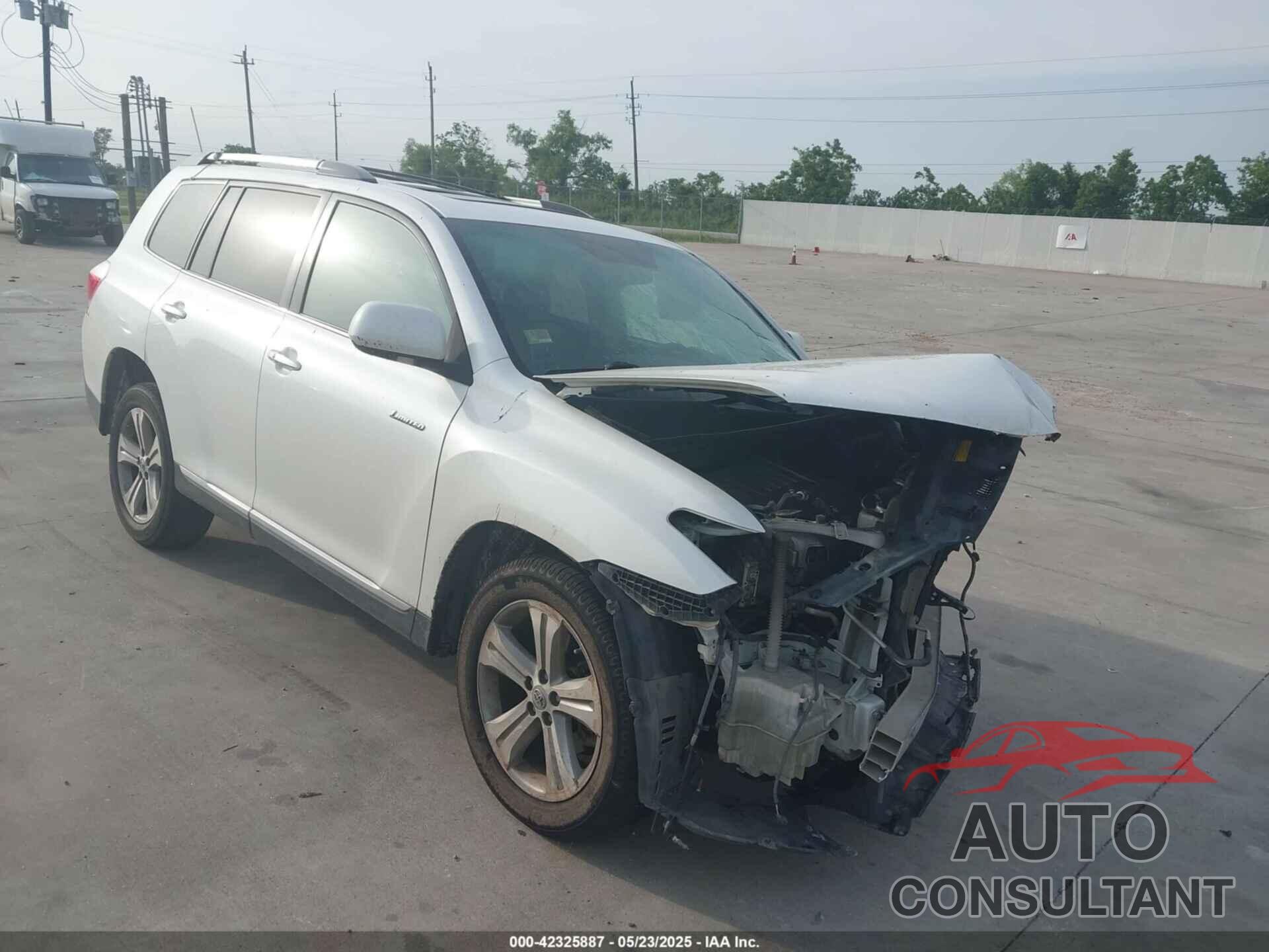 TOYOTA HIGHLANDER 2013 - 5TDYK3EH2DS097959