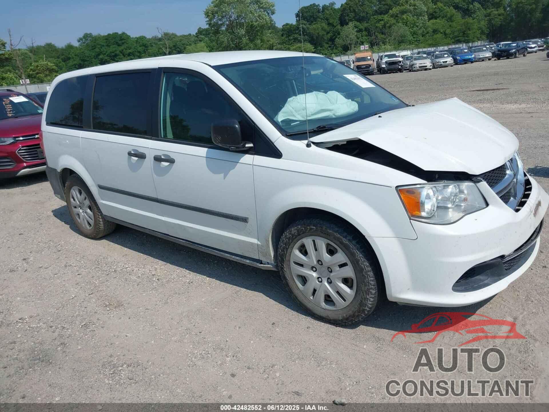 DODGE GRAND CARAVAN 2016 - 2C4RDGBG1G4203820