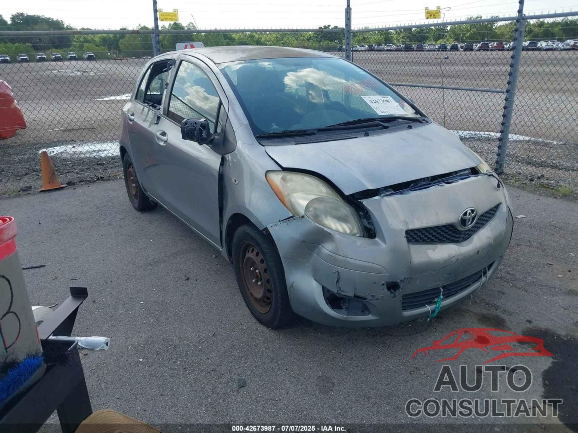 TOYOTA YARIS 2009 - JTDKT903095236405