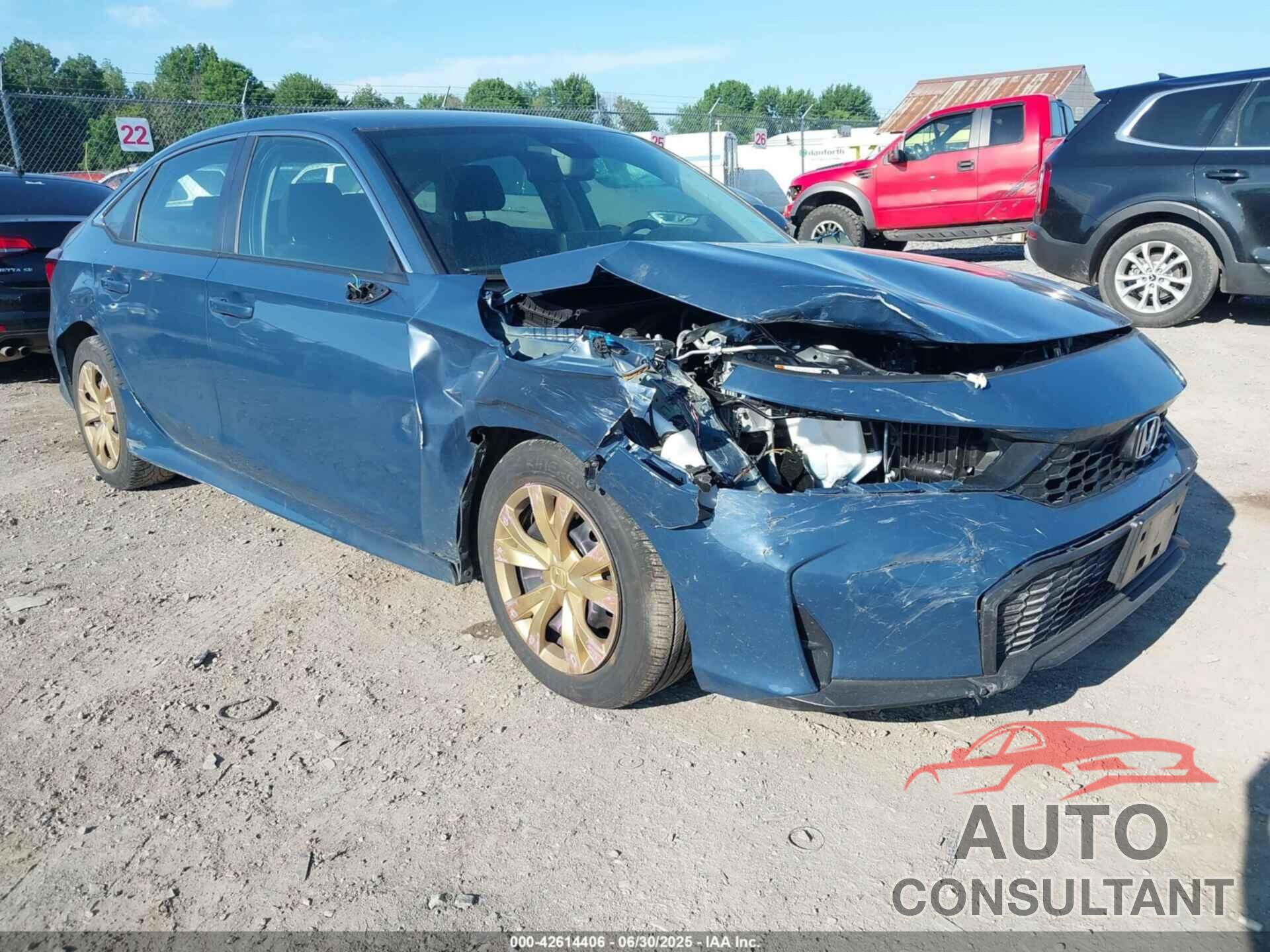HONDA CIVIC 2025 - 2HGFE2F27SH569203
