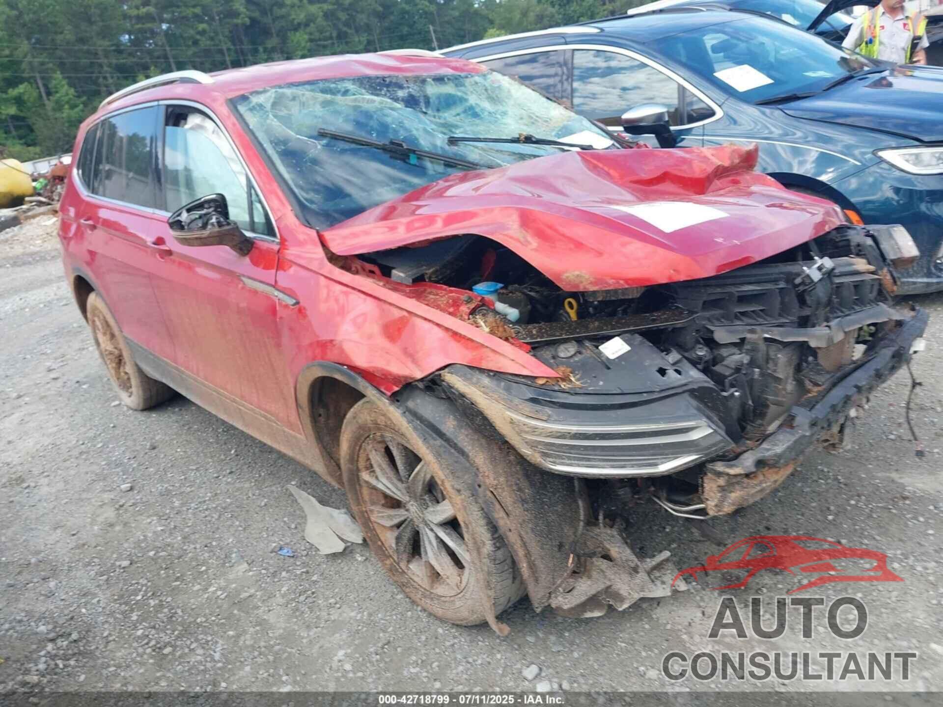 VOLKSWAGEN TIGUAN 2022 - 3VV3B7AX8NM144087