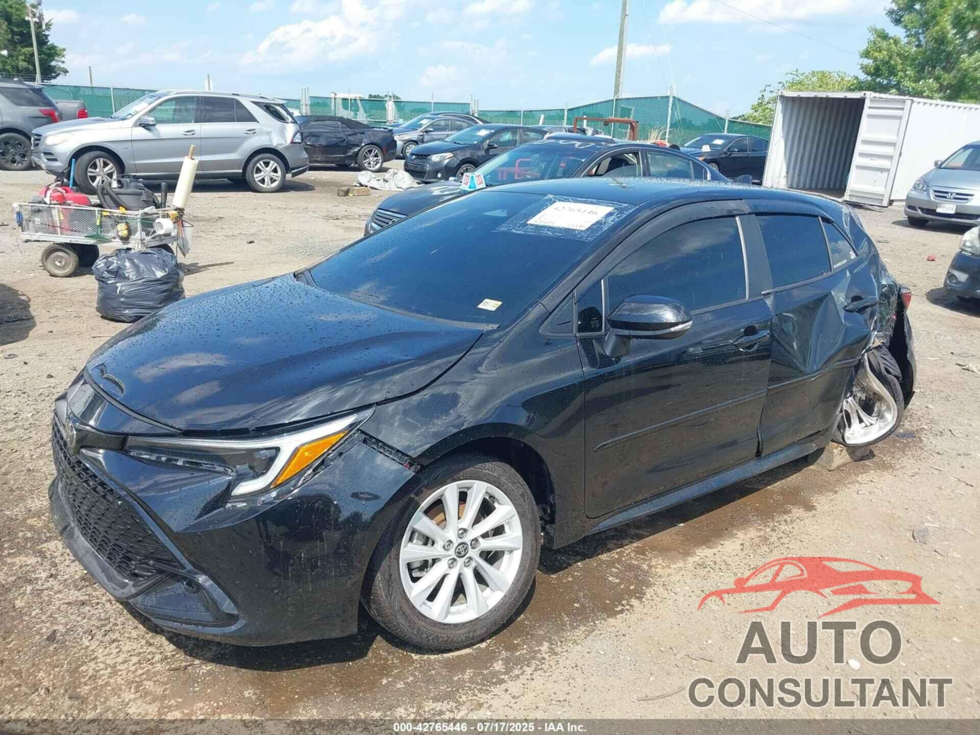 TOYOTA COROLLA 2023 - JTND4MBE7P3195928