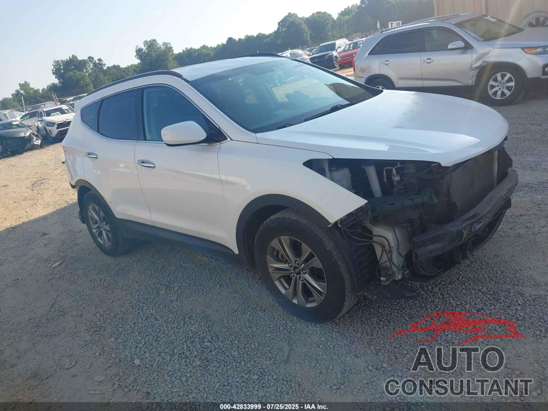 HYUNDAI SANTA FE SPORT 2016 - 5XYZU3LB8GG374595