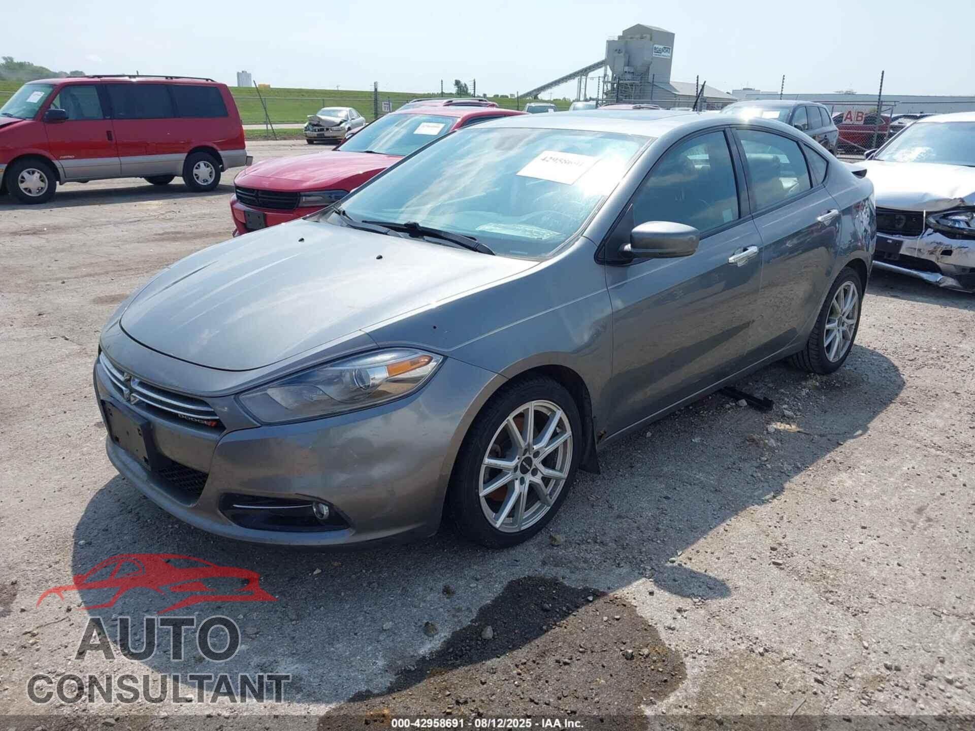 DODGE DART 2013 - 1C3CDFCH1DD312353