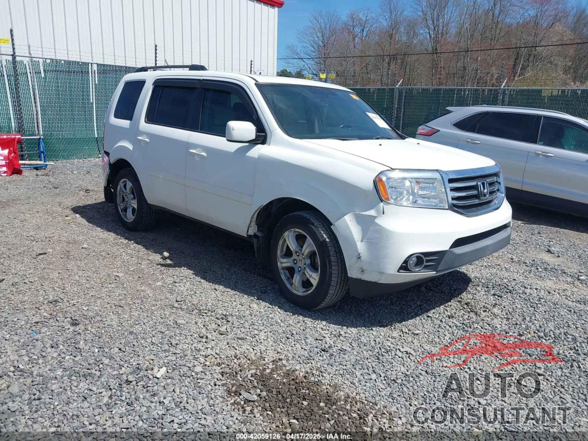 HONDA PILOT 2014 - 5FNYF4H53EB019336