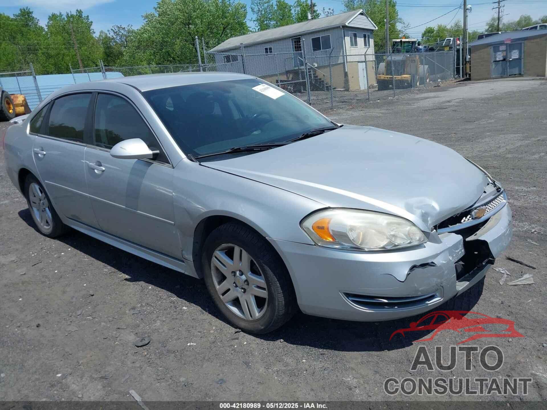 CHEVROLET IMPALA 2012 - 2G1WG5E34C1125025