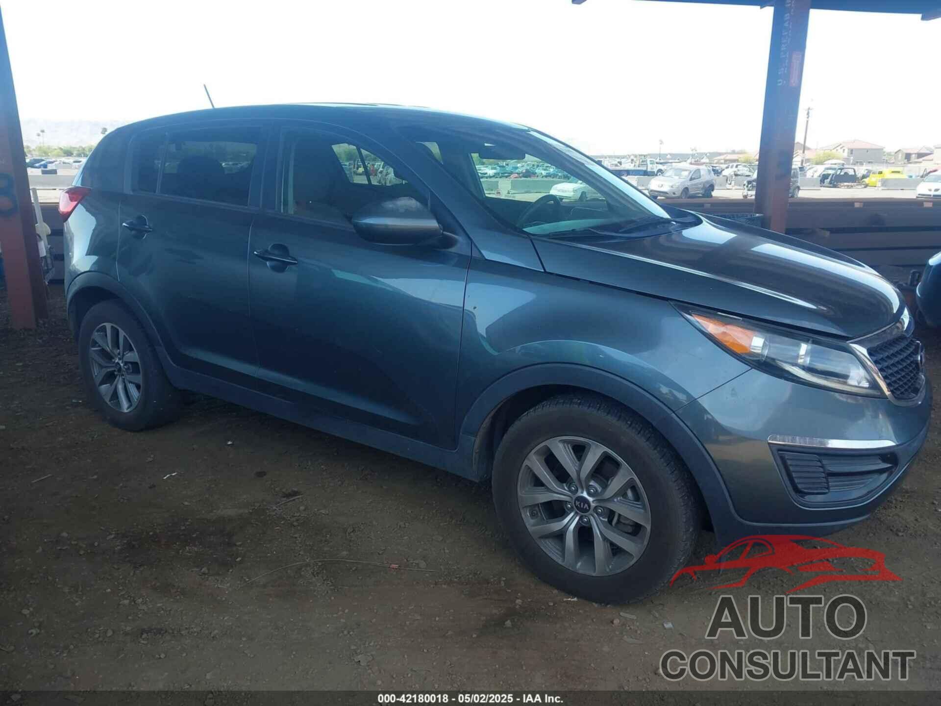KIA SPORTAGE 2014 - KNDPB3ACXE7588801
