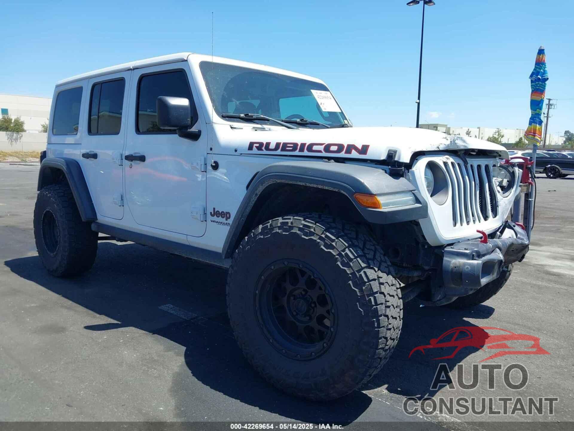 JEEP WRANGLER UNLIMITED 2018 - 1C4HJXFGXJW211346