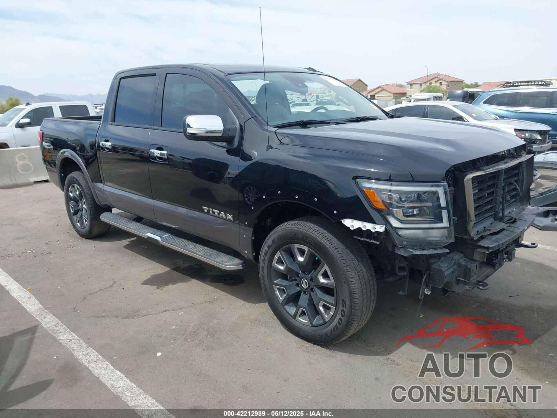 NISSAN TITAN 2021 - 1N6AA1ED8MN529124