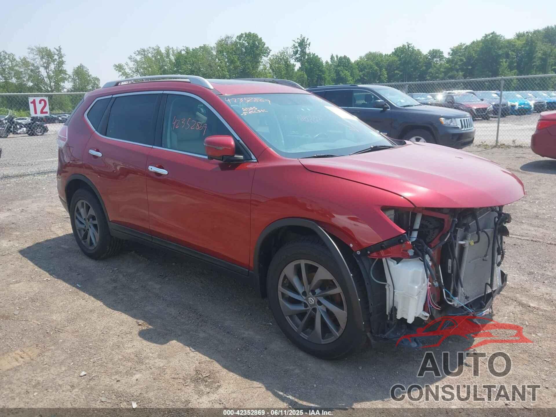 NISSAN ROGUE 2016 - 5N1AT2MV1GC794301