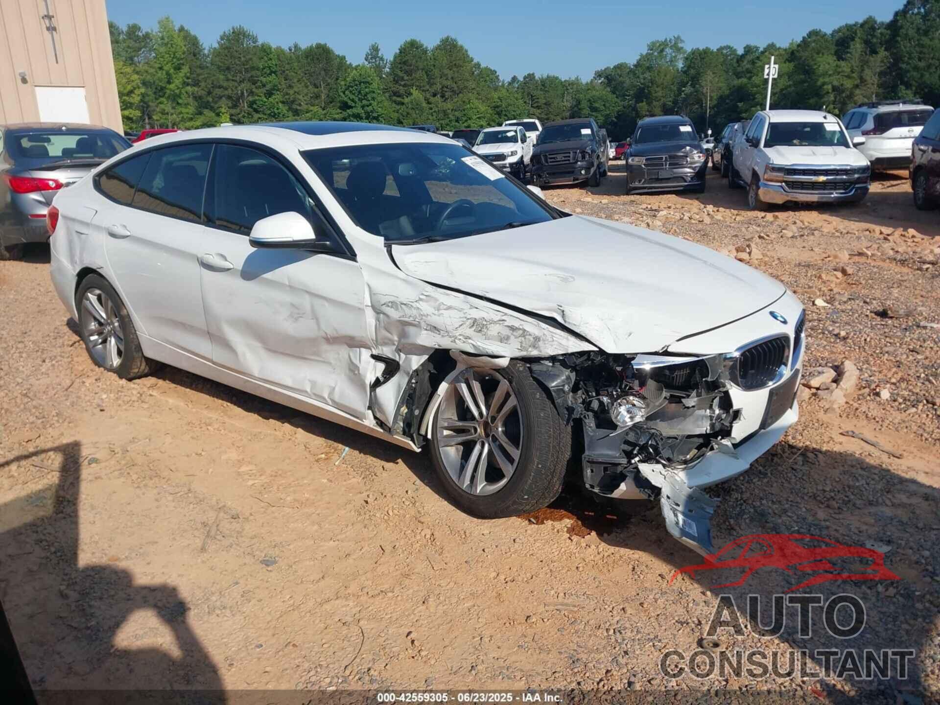 BMW 328I GRAN TURISMO 2016 - WBA8Z5C57GGS37256