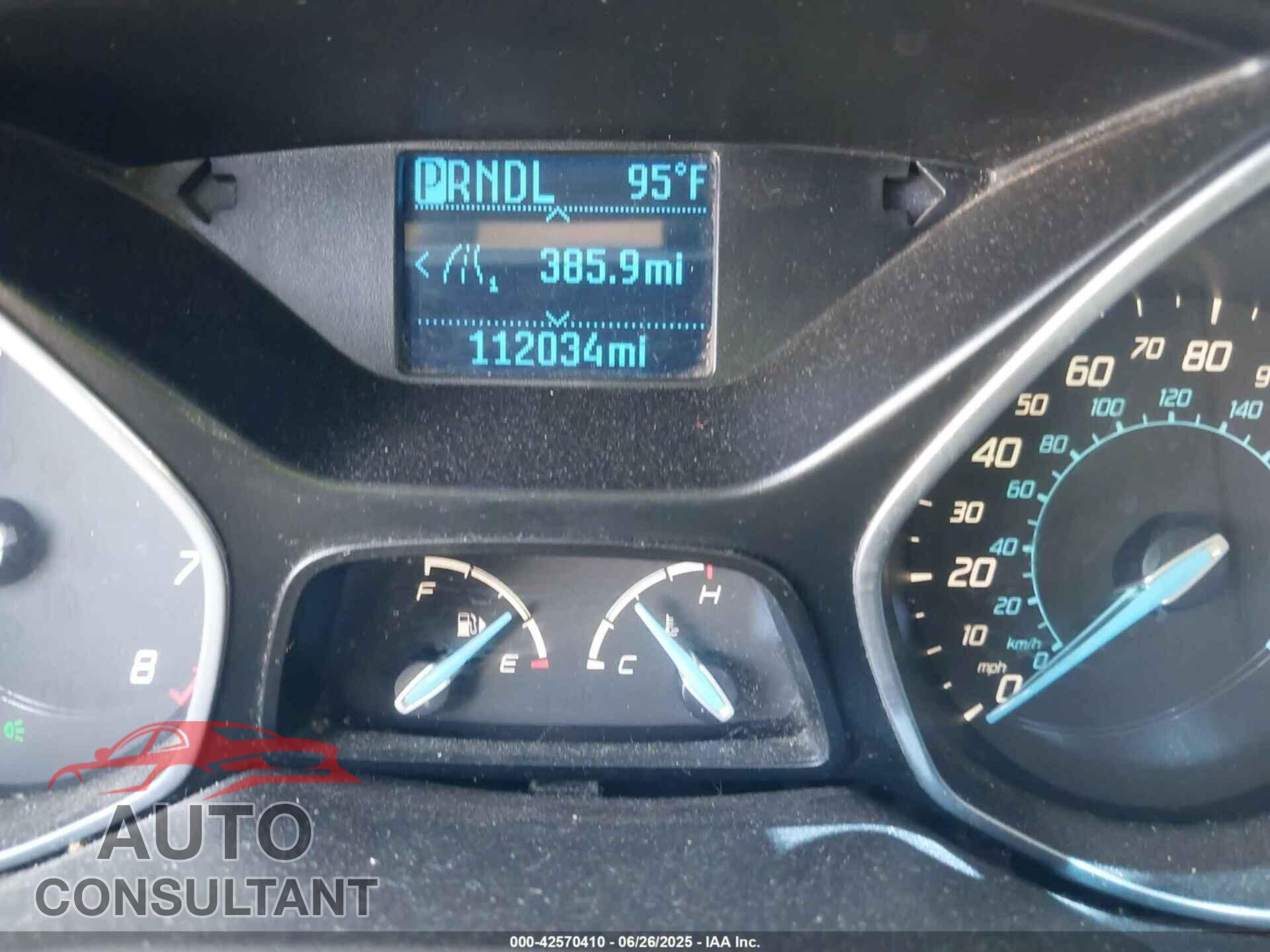 FORD FOCUS 2012 - 1FAHP3F24CL437078