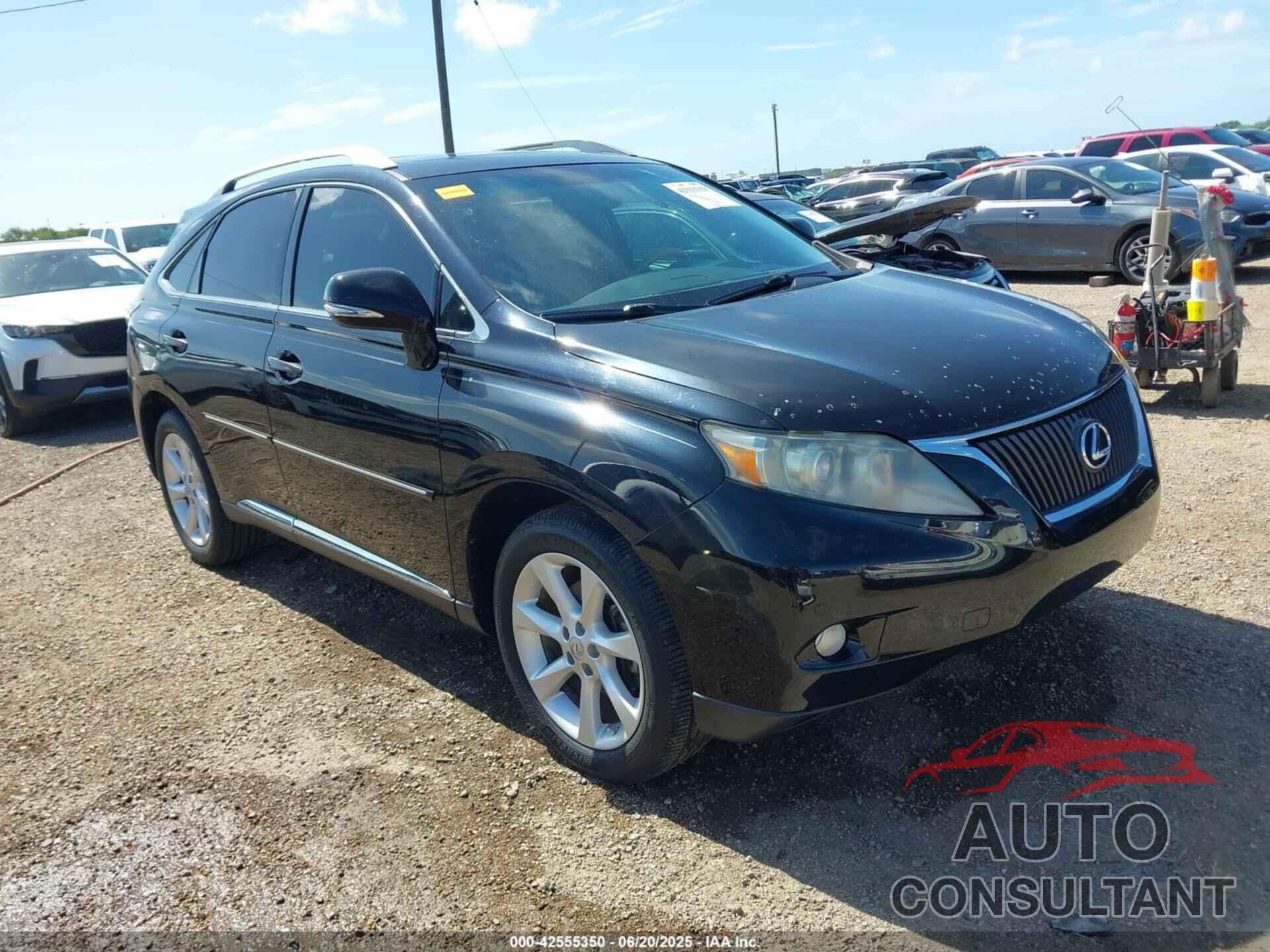 LEXUS RX 350 2011 - 2T2ZK1BAXBC057176