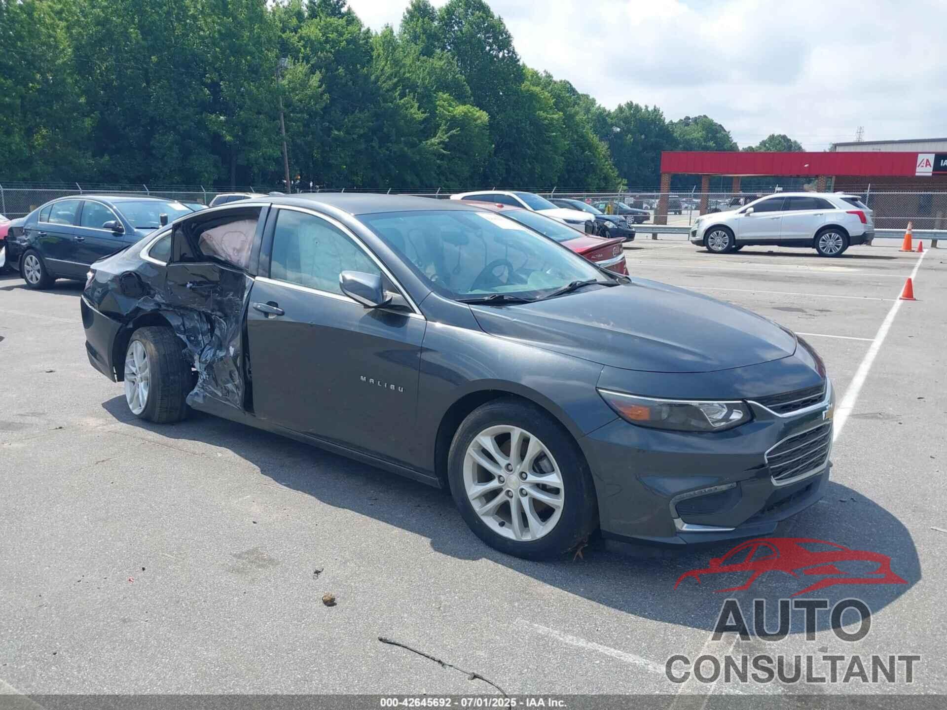 CHEVROLET MALIBU 2016 - 1G1ZE5ST3GF248742