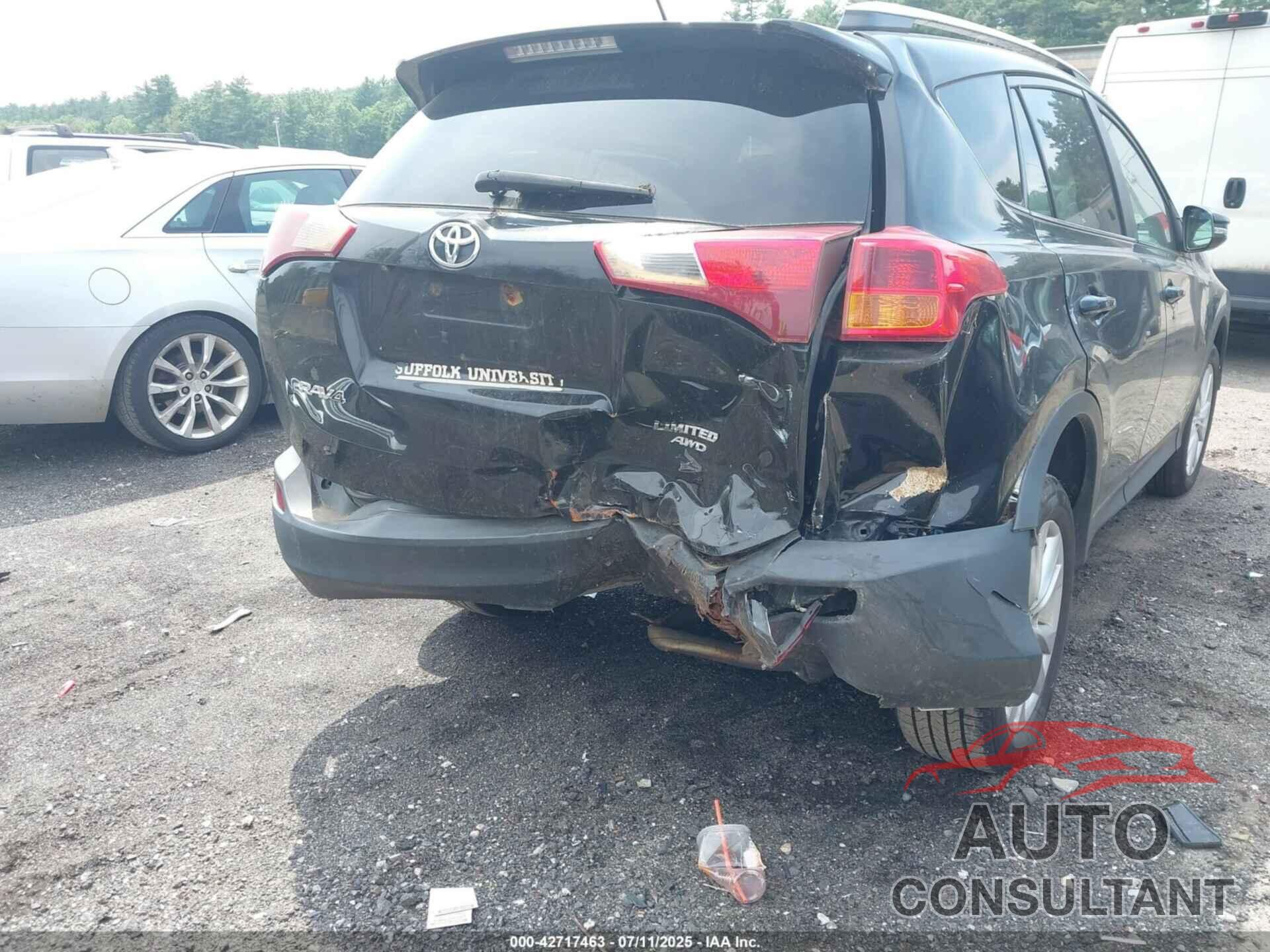 TOYOTA RAV4 2013 - 2T3DFREV4DW119695