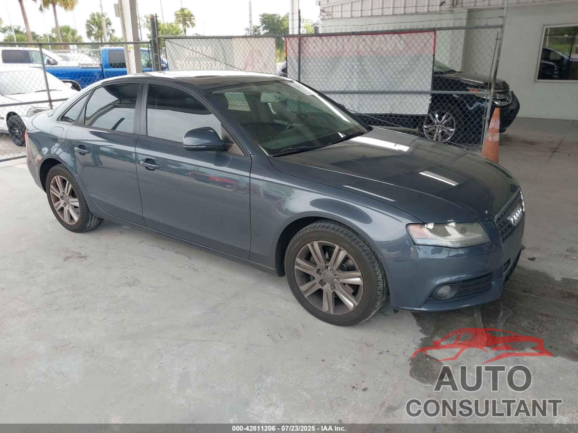 AUDI A4 2009 - WAUJF78K19N074204
