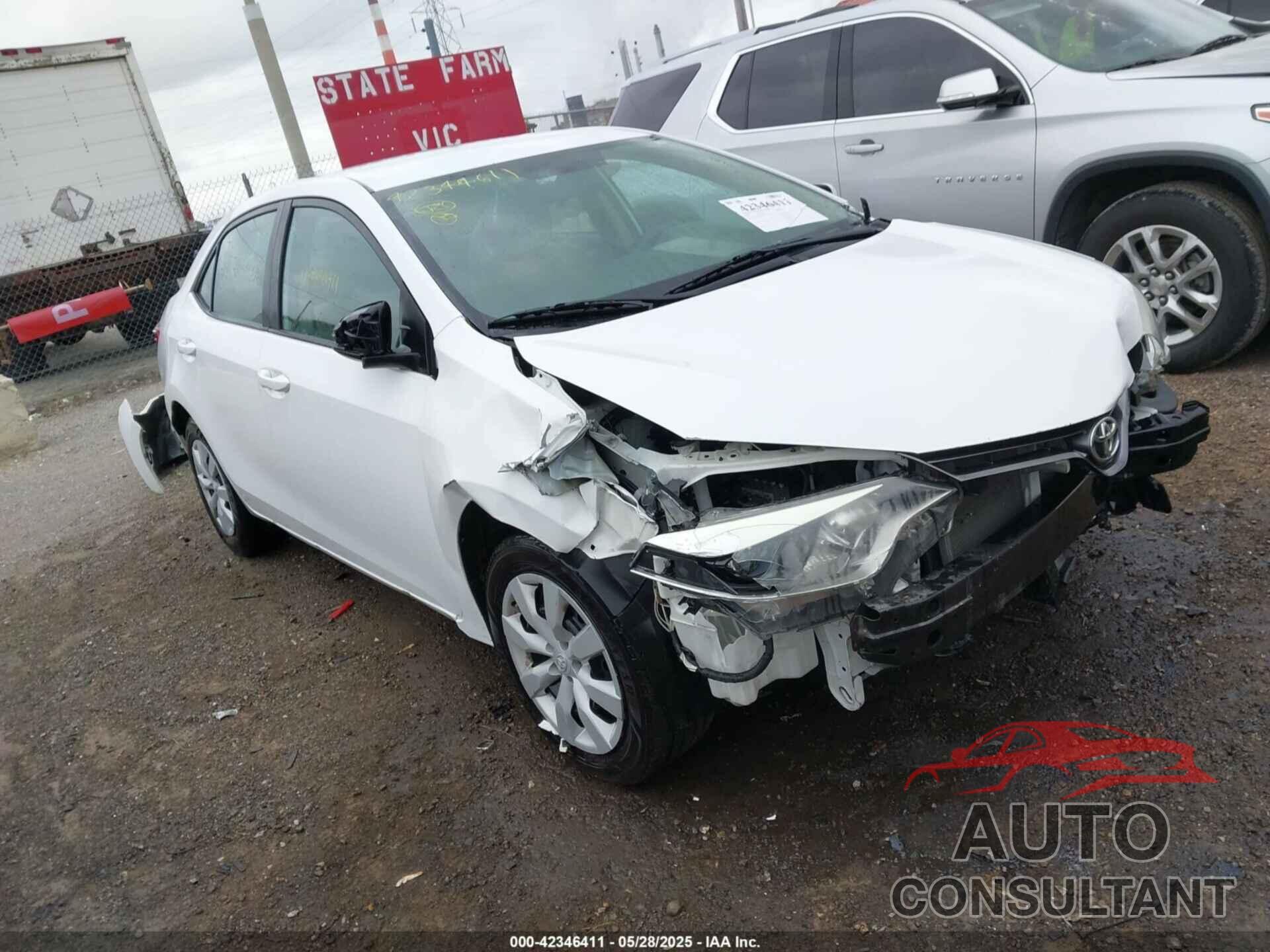 TOYOTA COROLLA 2016 - 2T1BURHE8GC579871