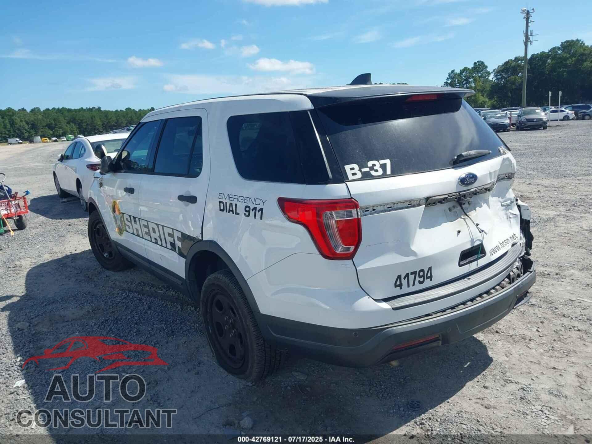 FORD POLICE INTERCEPTOR 2018 - 1FM5K8AR7JGB92887