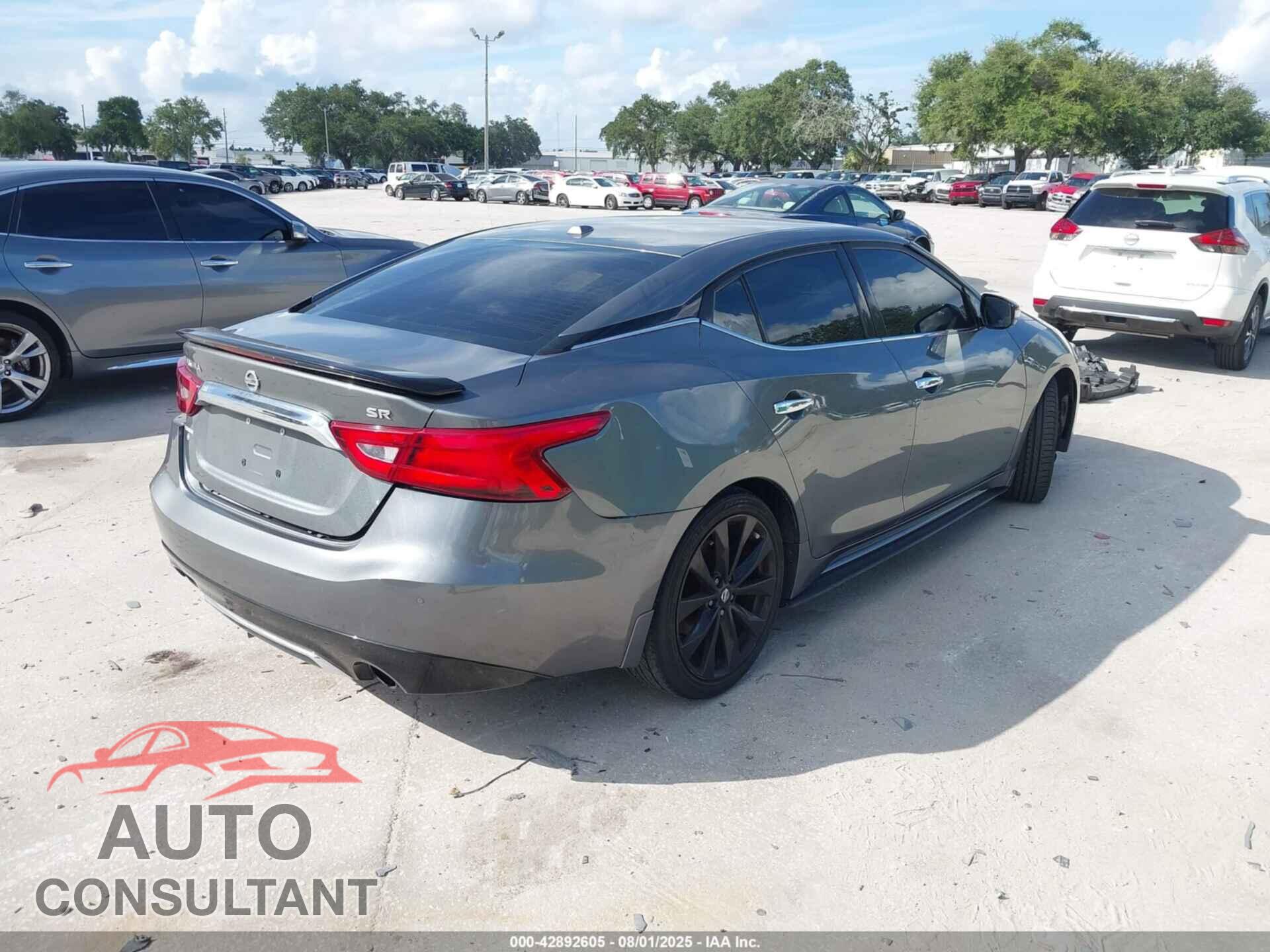 NISSAN MAXIMA 2017 - 1N4AA6AP1HC419023