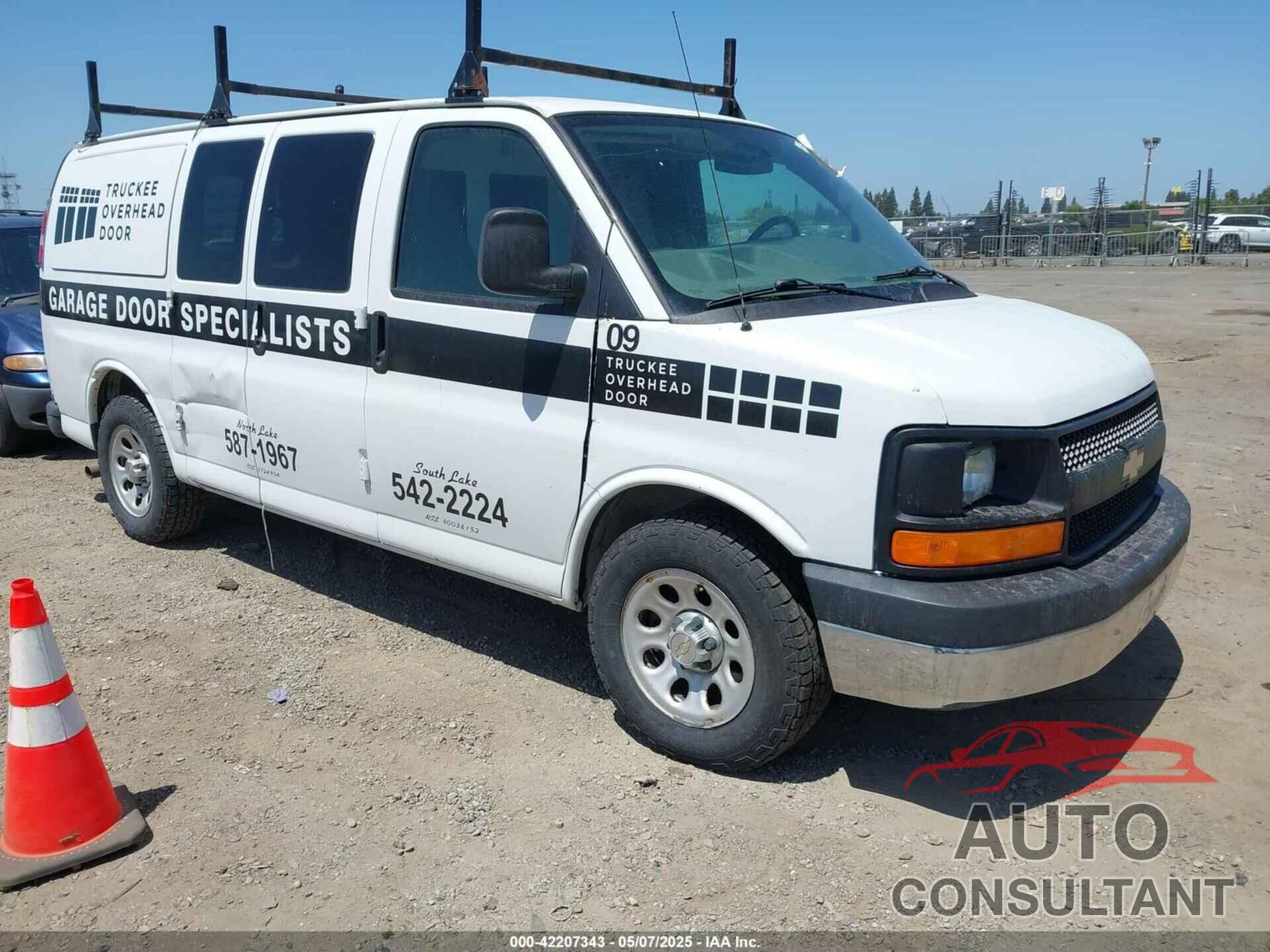 CHEVROLET EXPRESS 1500 2013 - 1GCSHAF46D1157145