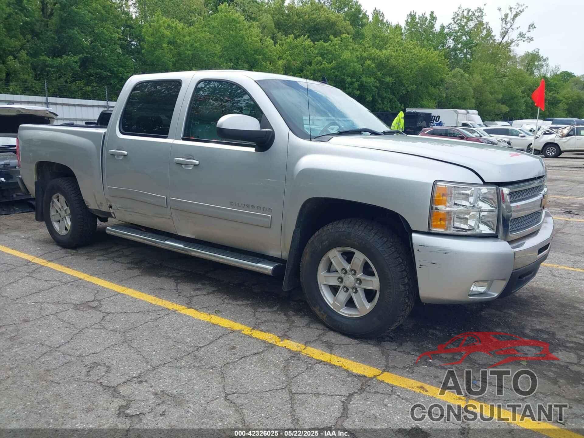 CHEVROLET SILVERADO 1500 2013 - 3GCPKTE70DG201902
