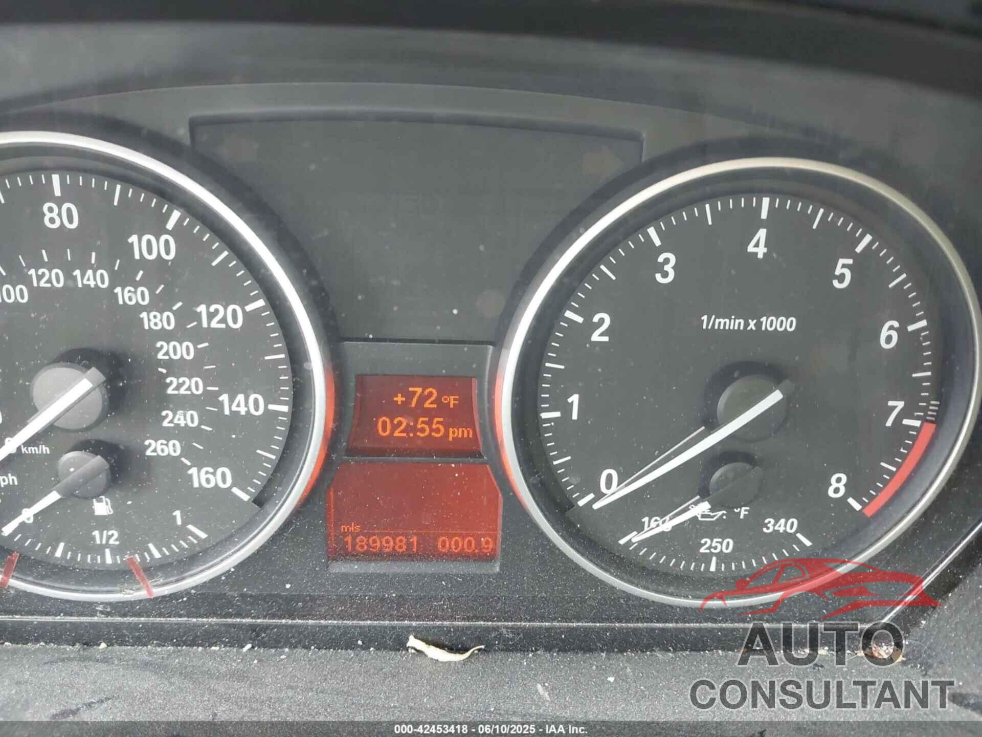 BMW 335I 2011 - WBAPL5C55BA919044